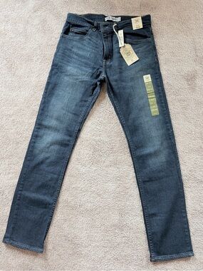 True Craft Men's Slim Dark Blue Jeans.